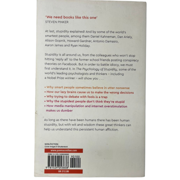 The Psychology of Stupidity