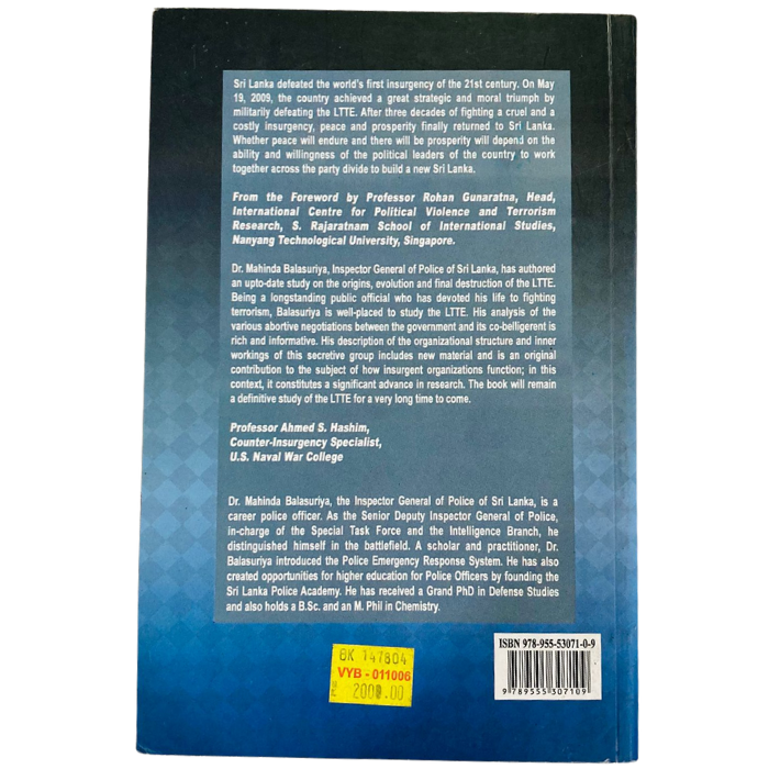 The Rise and Fall of the LTTE