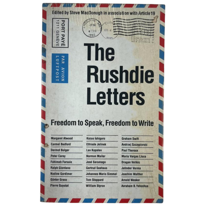 The Rushdie Letters: Freedom to Speak  Freedom to Write