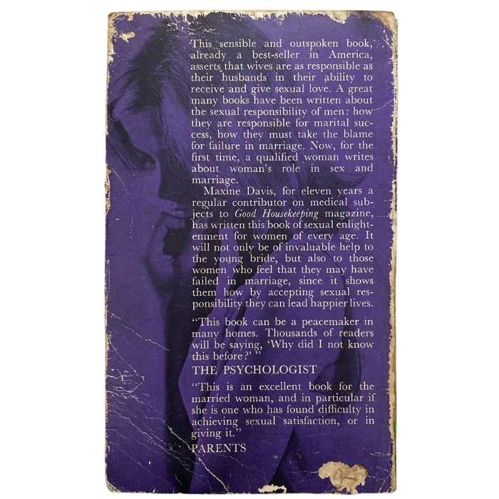 The Sexual Responsibility of Woman