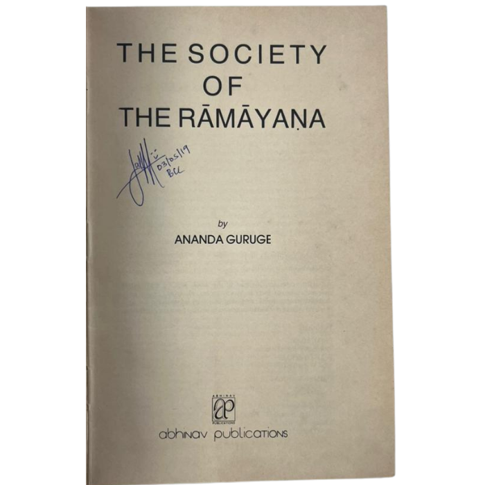The Society of the Ramayana
