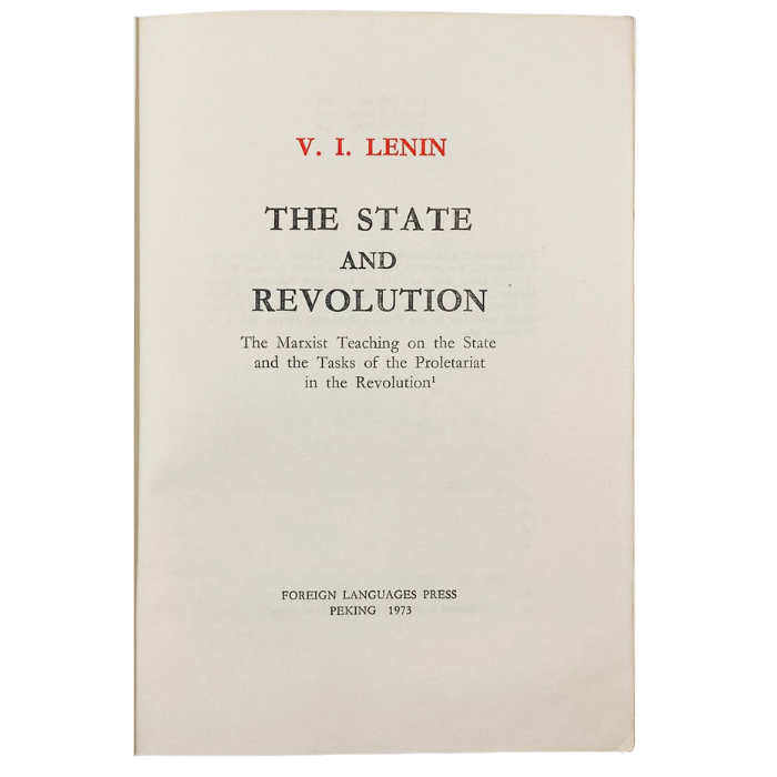 The State and Revolution