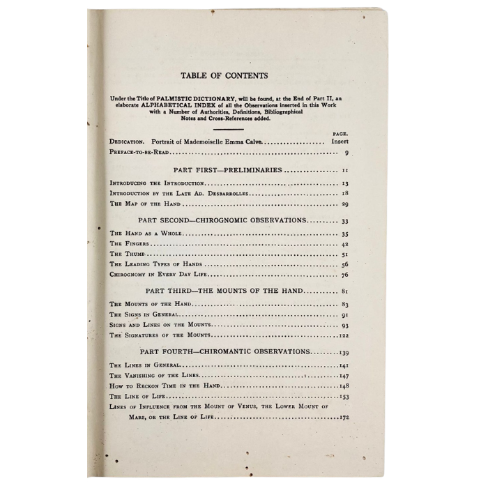 The Study of Palmistry for Professional Purposes
