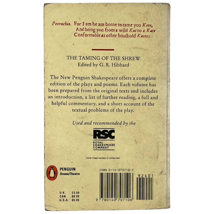 The Taming of the Shrew