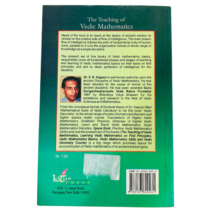 The Teachings of Vedic Mathematics