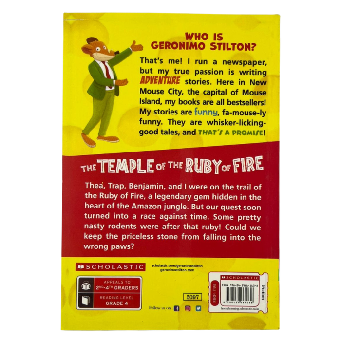 The Temple of the Ruby of Fire (Geronimo Stilton No.14)