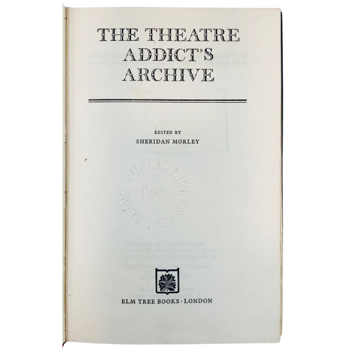 The Theatre Addict's Archive