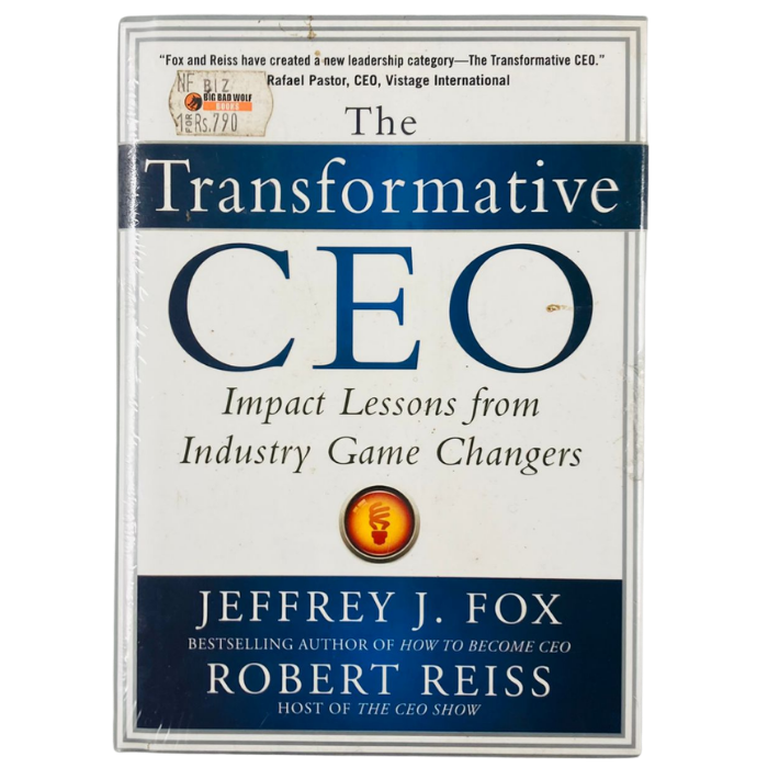 The Transformative CEO: Impact Lessons from Industry Game Changers