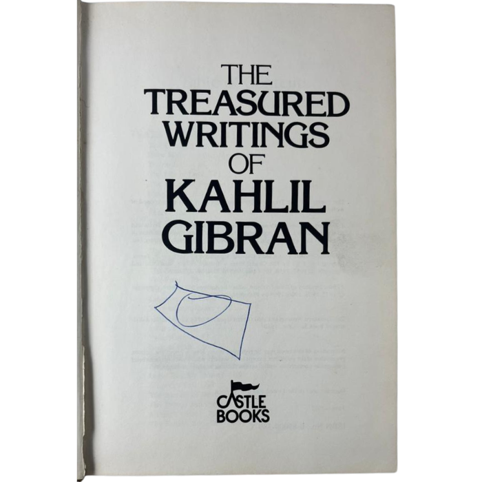 The Treasured Writings of Kahlil Gibran