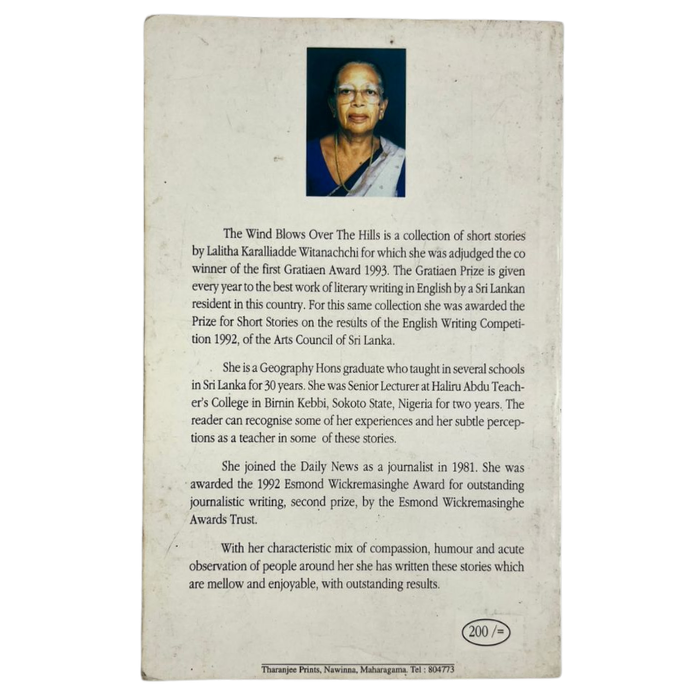 The Wind Blows Over The Hills: Short Stories