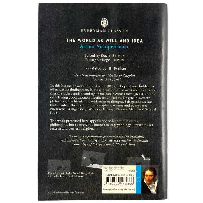 The World as Will and Idea