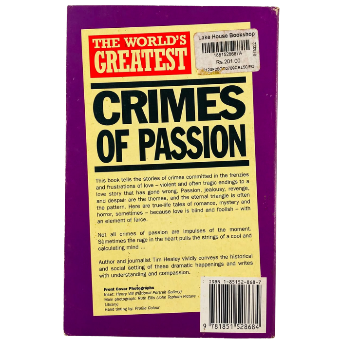The World's Greatest Crimes of Passion