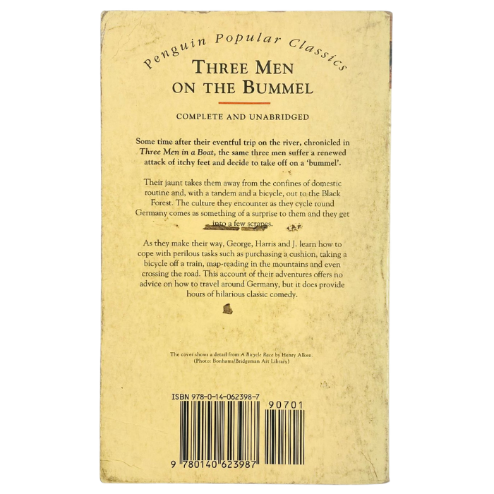 Three Men on the Bummel (Penguin Popular Classics)