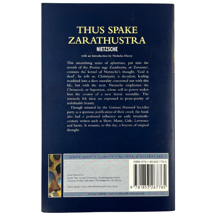 Thus Spake Zarathustra