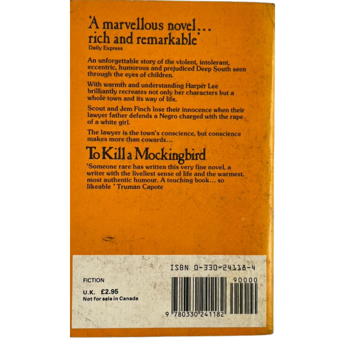To Kill a Mockingbird