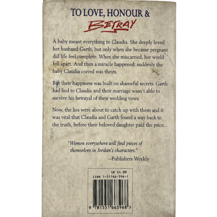 To Love  Honour & Betray
