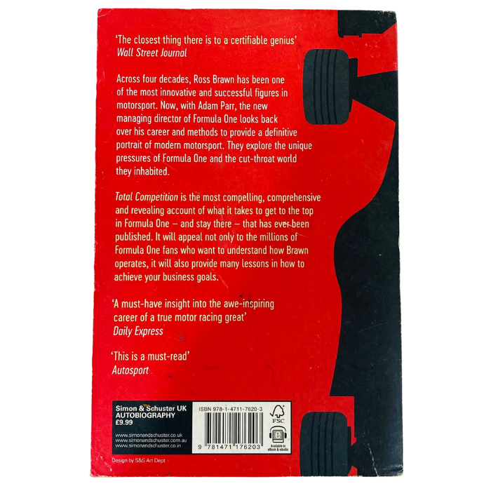 Total Competition: Lessons in Strategy from Formula One