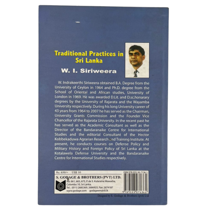 Traditional Practices in Sri Lanka