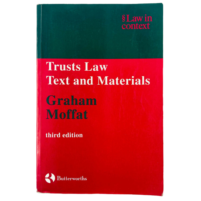 Trusts Law: Text and Materials (3rd Edition)