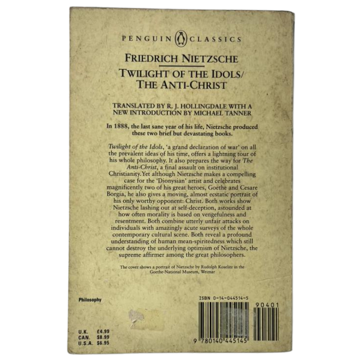 Twilight of the Idols / The Anti-Christ