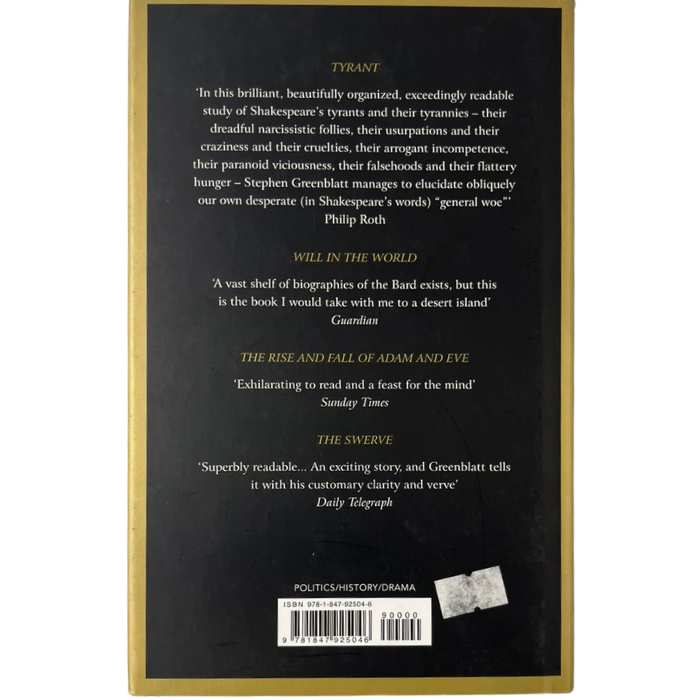 Tyrant: Shakespeare on Power