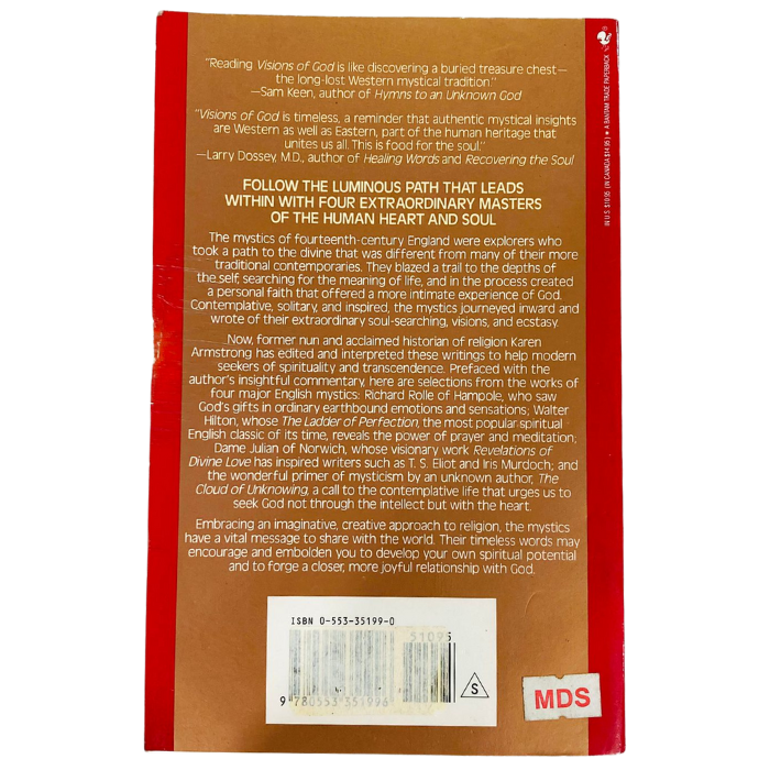 Visions Of God: Four Medieval Mystics and Their Writings