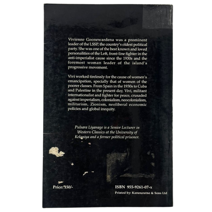 Vivi: A Biography of Vivienne Goonewardena