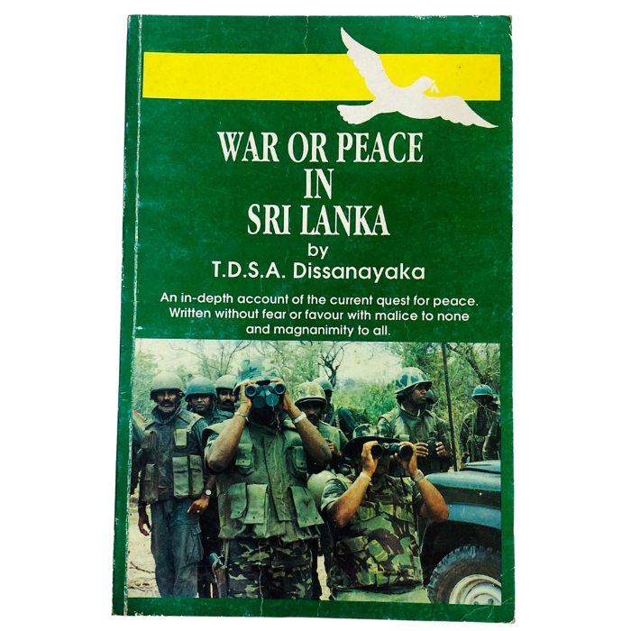 WAR OR PEACE IN SRI LANKA