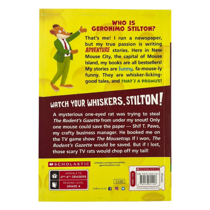 Watch Your Whiskers  Stilton! (Geronimo Stilton No.17)