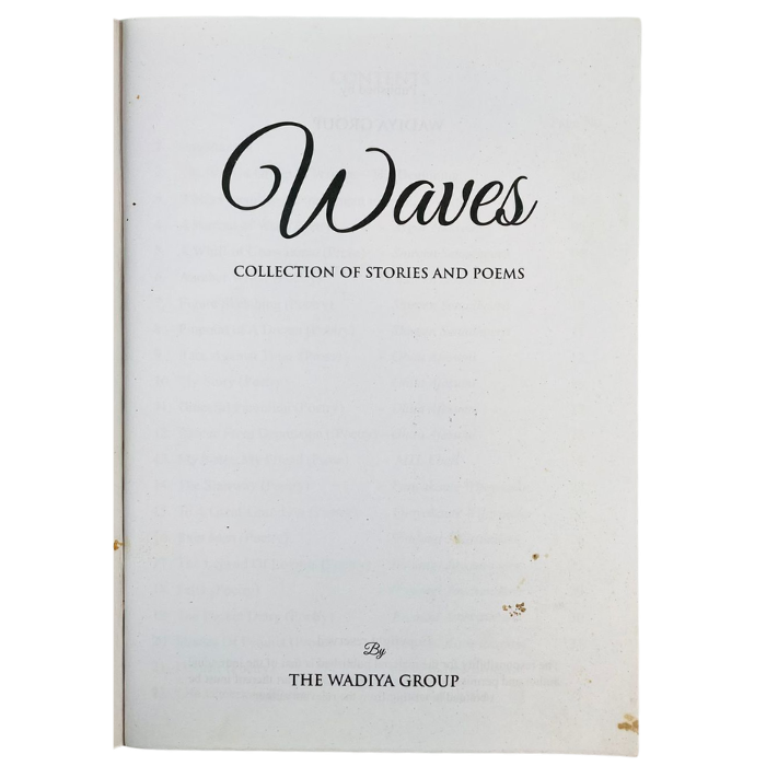 Waves: Collection of Stories and Poems
