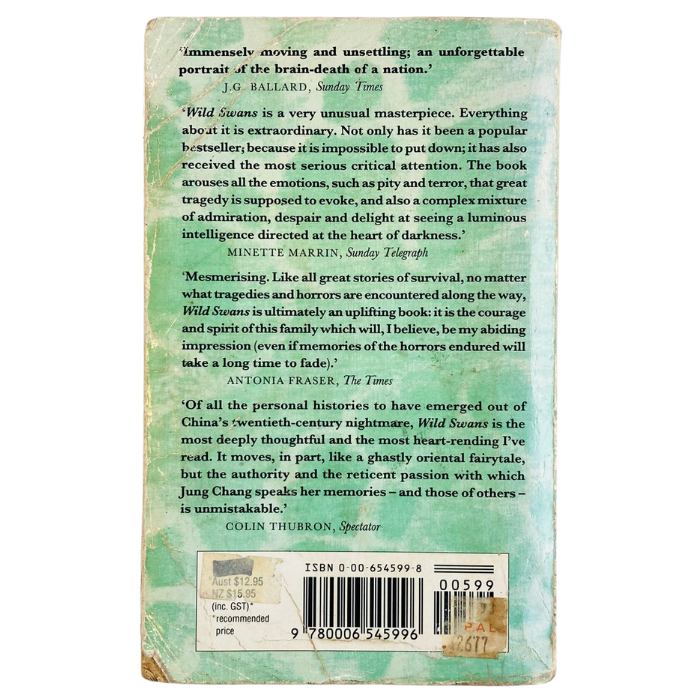 Wild Swans: Three Daughters of China