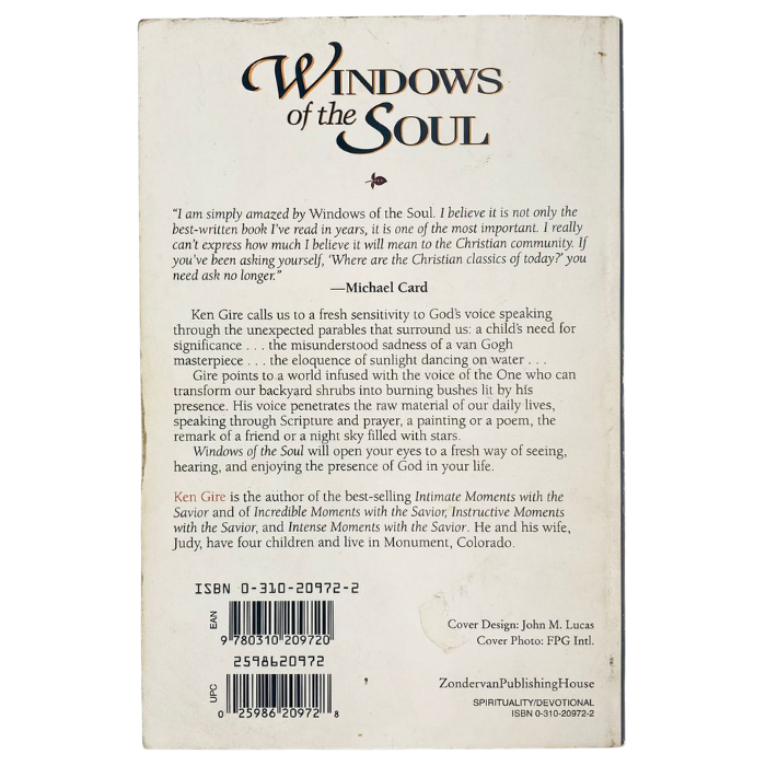 Windows of the Soul: Experiencing God in New Ways