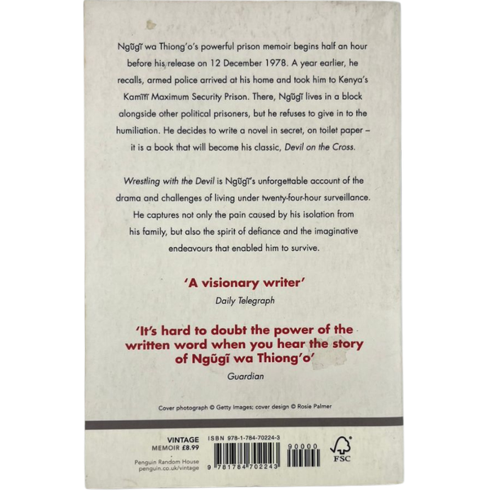 Wrestling with the Devil: A Prison Memoir