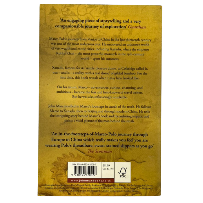 Xanadu: Marco Polo and Europe's Discovery of the East