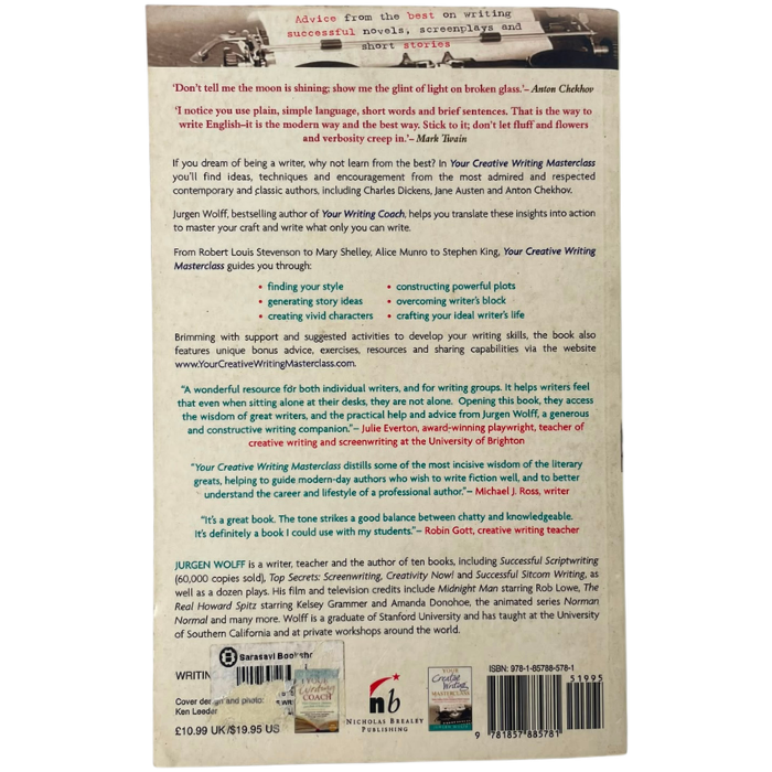 Your Creative Writing Masterclass