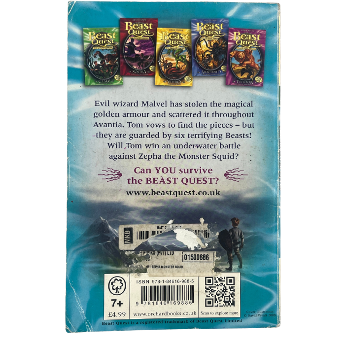 Zepha the Monster Squid (Beast Quest)