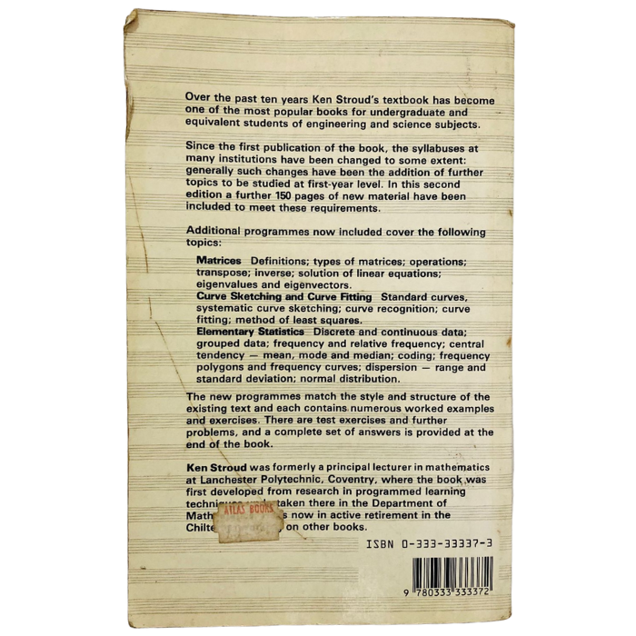  Engineering Mathematics: Programmes and Problems (Second Edition)