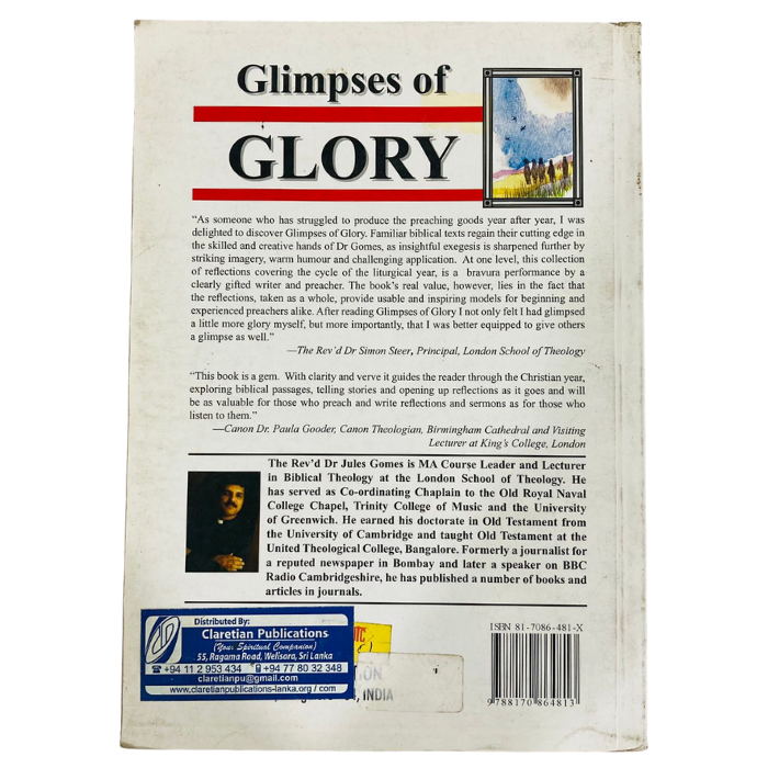 limpses of Glory: Reflections for all Seasons
